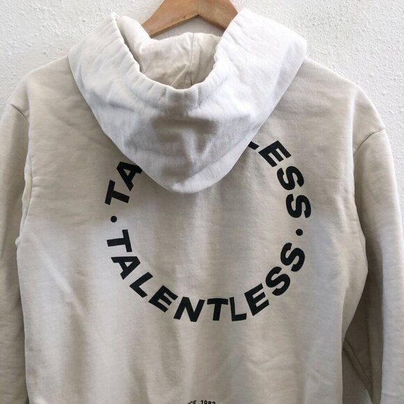 TALENTLESS Circle Logo Hoodie Size XS - Picture 5 of 10